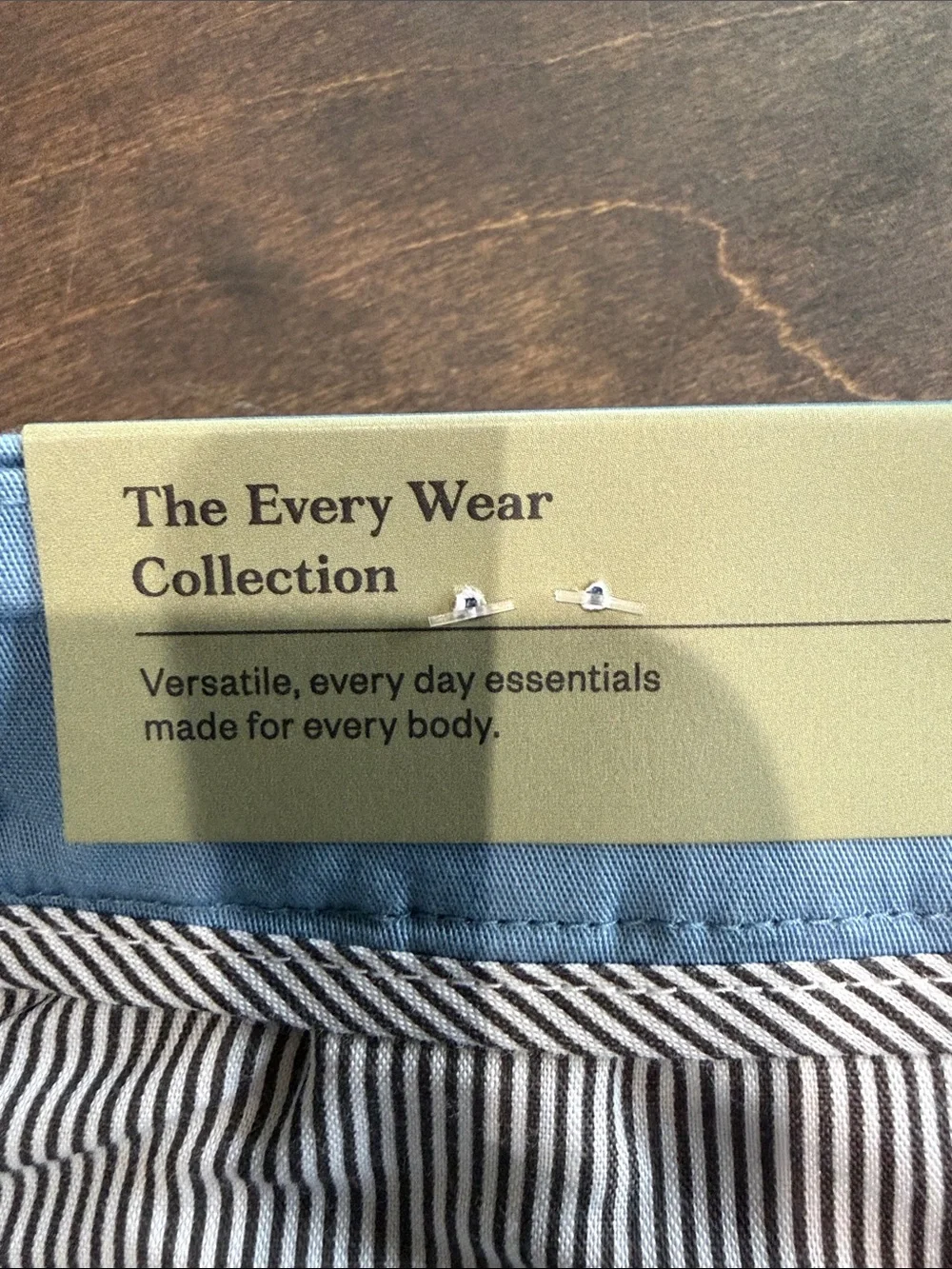 Light Blue Classic Cotton Shorts